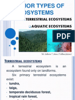 Major Types of Ecosystems