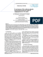 Acinic Cell Carcinoma of The Salivary Glands: An Immunohistochemical Study of Angiogenesis in 12 Cases