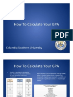 How To Calculate Your GPA PDF