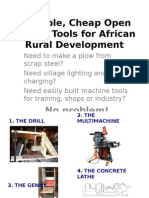 4 Simple Cheap Tools For Africa