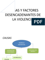 Causas y factores de la violencia