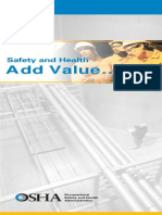 OSHA Safety and Health Add Value