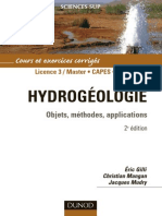 Livre d&#039;Hydrogéologie 2eme Edition