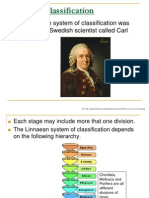 Linnaean Classification