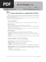 Ficha Informativa - Texto Dramático