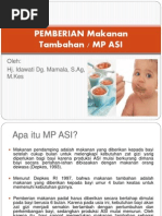 Download Pemberian Makanan Tambahan pada Bayi  Balita by Ochy Ochy SN246563940 doc pdf