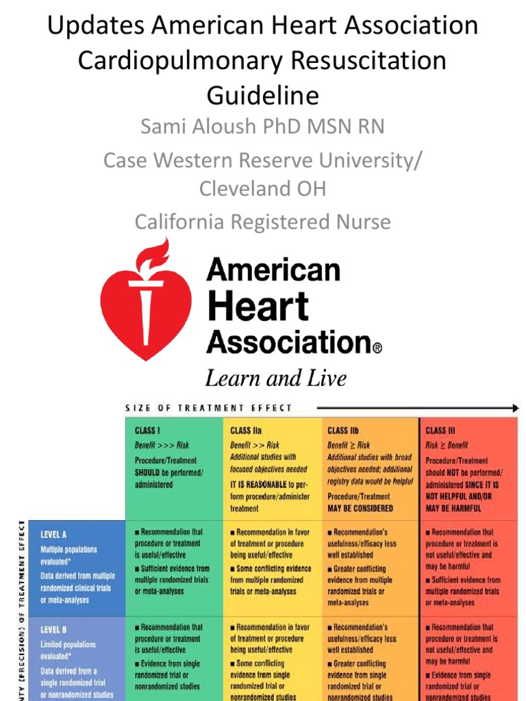 2010 AMERICAN HEART ASSOCIATION GUIDELINES FOR PDF visual data 6