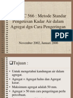 Astm C 566-Kadar Air Cara Kering