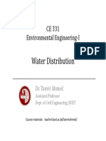 CE 331 - Water Distribution PDF