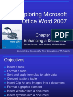 Exploring Microsoft Office Word 2007 Ch3