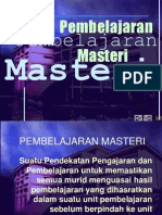 Pembelajaran Masteri