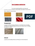Drawbacks: Woven Fabric Defects