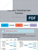 DNA Replikasi, Transkripsi dan Translasi