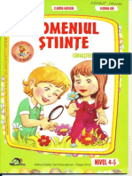 Domeniul Stiinte - Cunoasterea Mediului