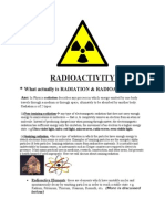 Radioactivity: What Actually Is RADIATION & RADIOACTIVITY?