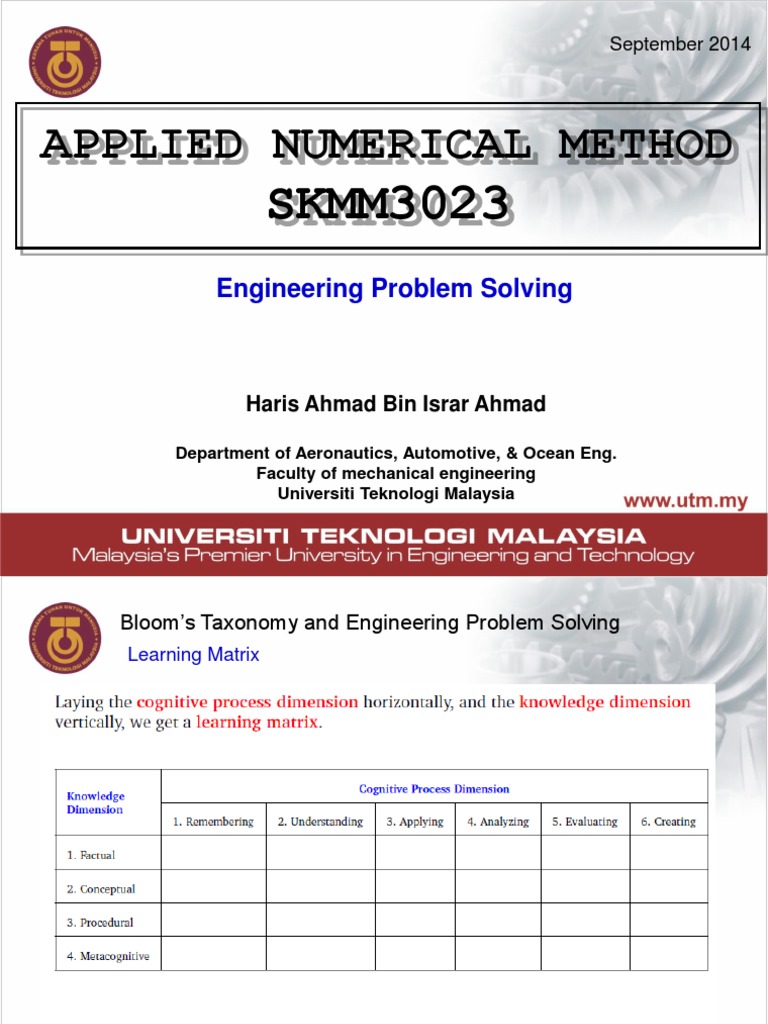 Numerical Methods in Engineering Analysis | PDF | Technology & Engineering
