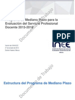 Programa de Mediano Plazo 2015-2018 PDF