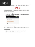Download MegafileuploadHow to customize your Xiaomi Mi 3 phonepdf by prsehgal SN246583667 doc pdf