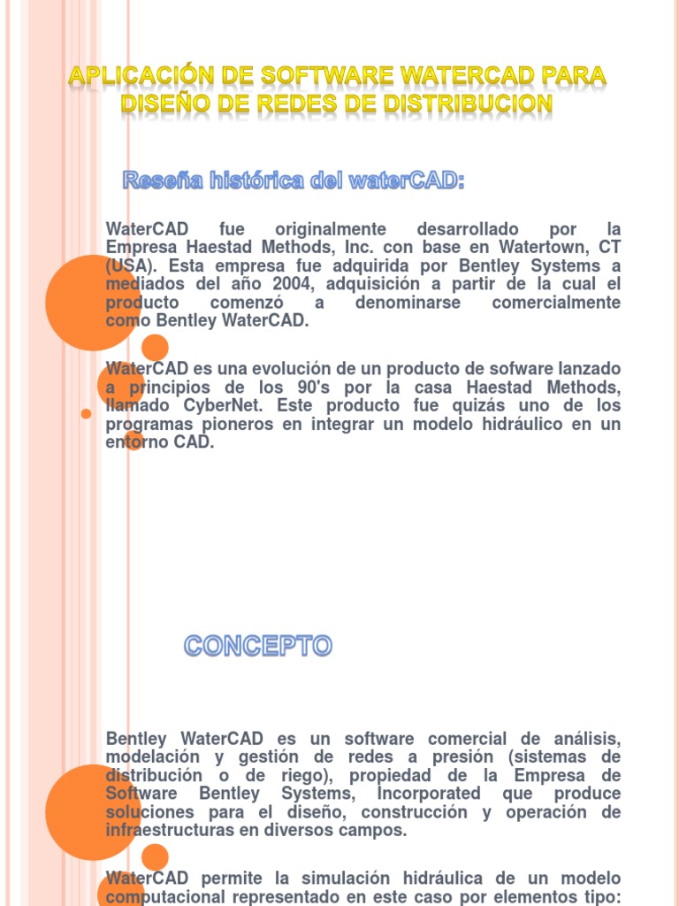 Water Cad | PDF