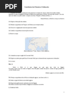 Contributos Das Primeiras Civilizações