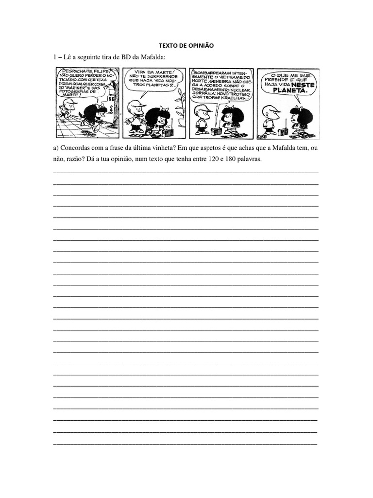 Texto Próprio Para Quem Quer Expor Opiniões Ou Persuadir