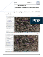 Diferencia Entre Sistema de Coordenadas Psad56 y WGS84