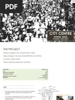 City Centre Design in Rohini