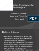 Tugasan 1 Internet Dalam Pembelajaran