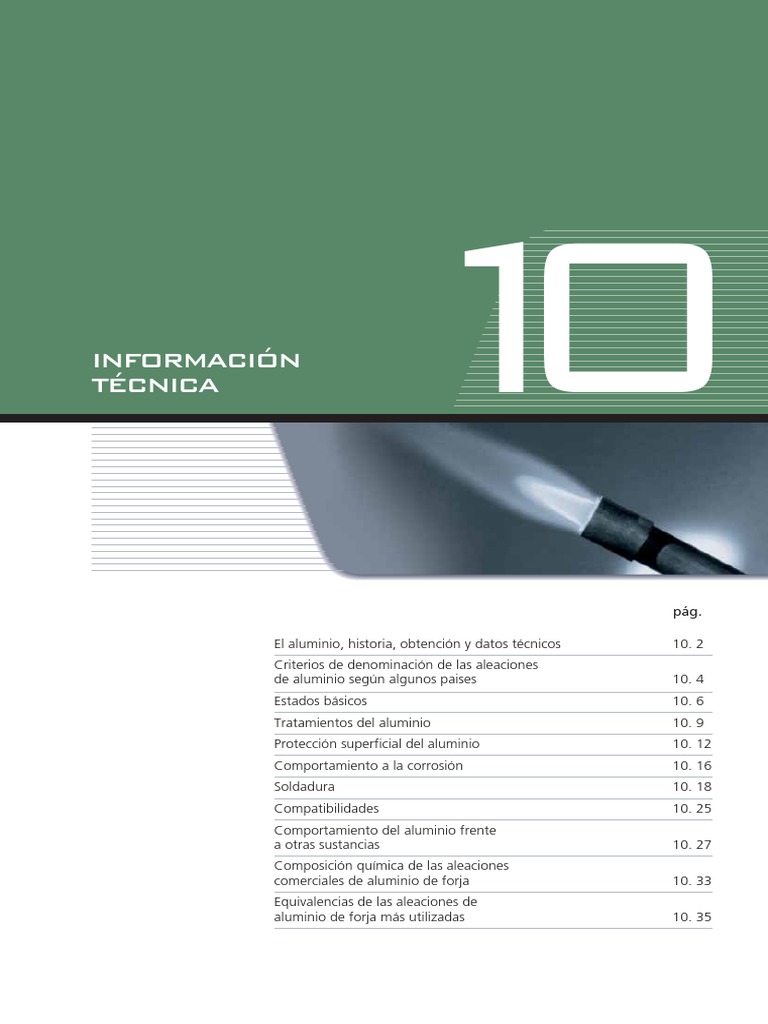 ALUMINIO | PDF | Óxido de aluminio | Tratamiento a base de calor