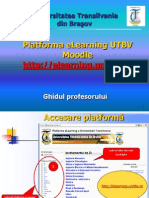 Ghid No 2 - Accesare Platforma Elearning UTBV