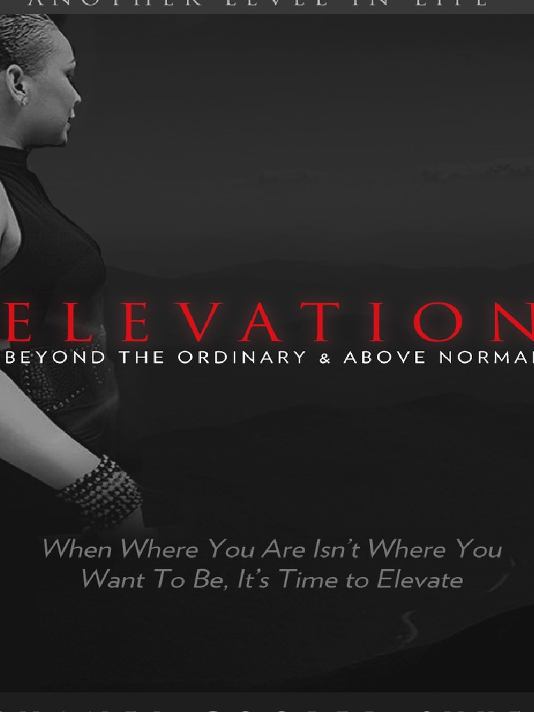 Elevation by Shanel CooperSykes PDF Motivation Motivational