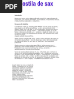 Apostila de Sax