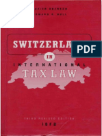 Switzerland en International TAX LAW