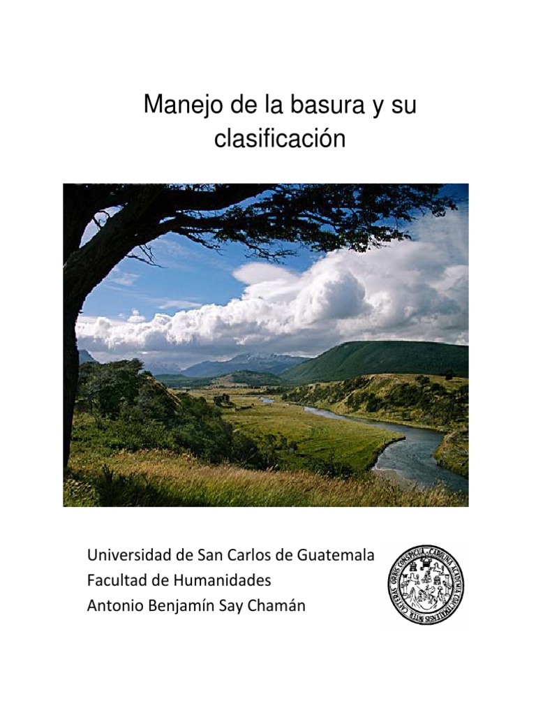 Manejo y Clasificación de la Basura | PDF | El plastico | Residuos
