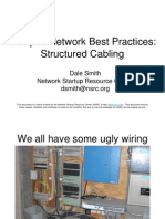 Cabling and Infrastructure Topics