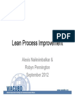 Lean Process Improvement Slides