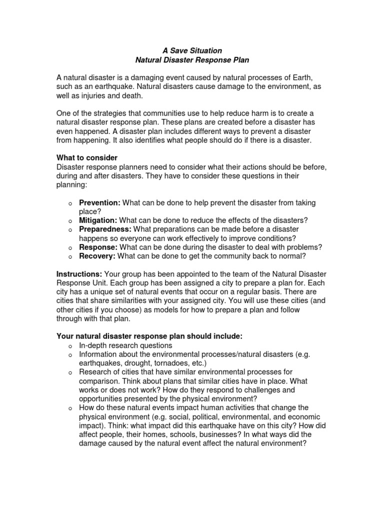 GR 7 Geog Assign 2 Nat Disasters | PDF | Emergency Management | Natural ...