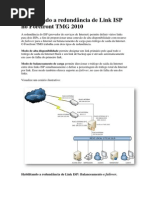 Habilitando a Redundância de Link ISP No Forefront