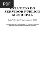 Estatuto Do Servidor Publico Municipal