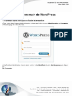 Prise en Main de Wordpress: 1 / Entrer Dans L'Espace D'Administration