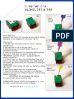 HP Cartridge Refill Instructions