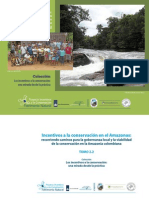 TOMO 2.2 Incentivos A La Conservación en El Amazonas: Recorriendo Caminos para La Gobernanza Local y La Viabilidad de La Conservación en La Amazonia Colombiana