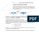 Módulo de Poisson y deformaciones laterales