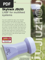 Jiuzhou Skytrack JSU33: LNBF For Multifeed Systems