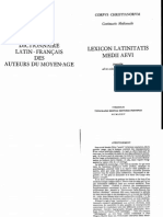 Albert Blaise Lexicon Latinitatis Medii Aevi Praesertim Ad Res Ecclesiasticas Investigandas Pertinens Corpus Christianorum. Continuatio Mediaevalis 1975 PDF