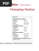 Clamping Station: Cutting Diagram