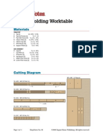 Folding Worktable