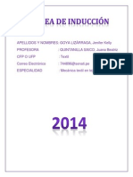 Tarea de Inducción