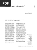 Promoção da saúde e educação crítica