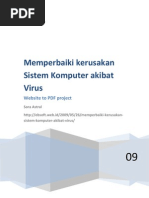 Download Memperbaiki Kerusakan Sistem Komputer Akibat Virus by HendraSaepulBakti SN24664520 doc pdf